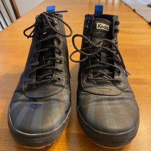 Keds Black and Blue Women’s Rainboots